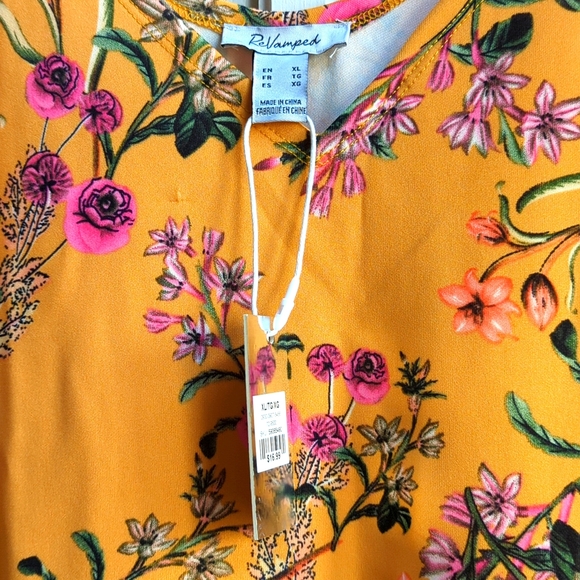 Golden Yellow Tunic Dress🧡🪻💛🌷 - Picture 5 of 5